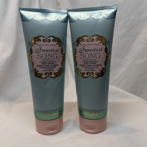 Bath & Body Works Other - Bath & Body Works Sweetest Song Body Cream 8oz